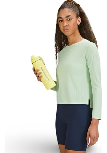 Termo Lululemon Back To Life Sport 710ml Acero Inoxidable Electric Lemon