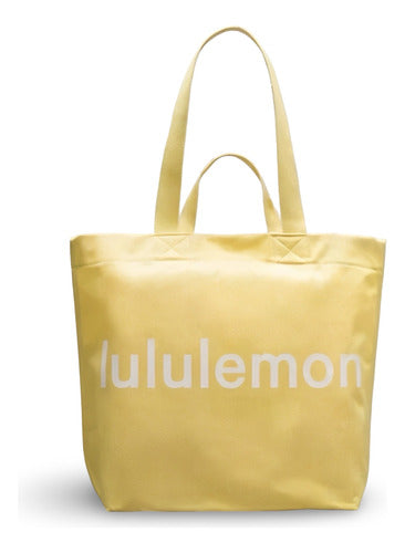 Lululemon Double Handle Bolsa Canvas Tote Bag 17l