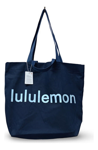 Lululemon Double Handle Bolsa Canvas Tote Bag 17l