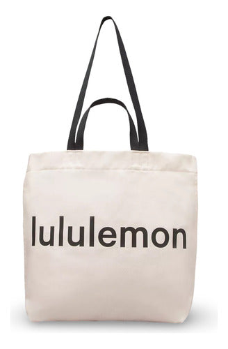 Lululemon Double Handle Bolsa Canvas Tote Bag 17l