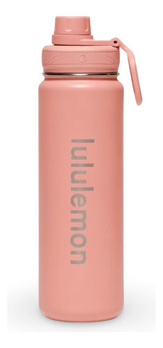 Termo Lululemon Back To Life Sport 710ml Acero Inoxidable Coral