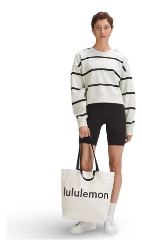 Lululemon Double Handle Bolsa Canvas Tote Bag 17l