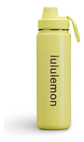 Termo Lululemon Back To Life Sport 710ml Acero Inoxidable Electric Lemon