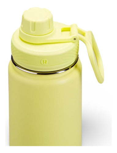 Termo Lululemon Back To Life Sport 710ml Acero Inoxidable Electric Lemon