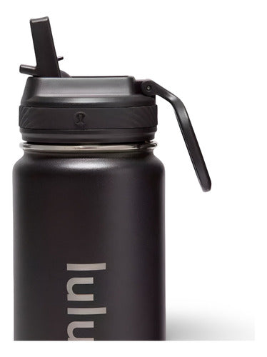 Termo Lululemon Back To Life Sport 710ml Drinking Straw