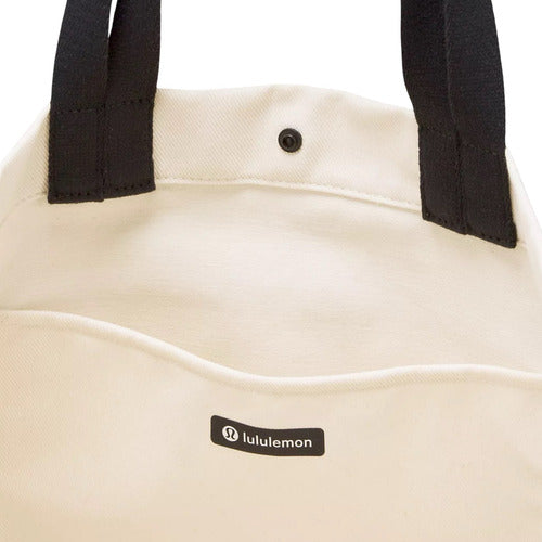 Lululemon Double Handle Bolsa Canvas Tote Bag 17l