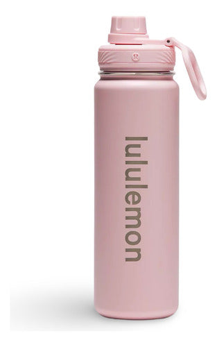 Termo Lululemon Back To Life Sport 710ml Acero Inoxidable Pink Glow