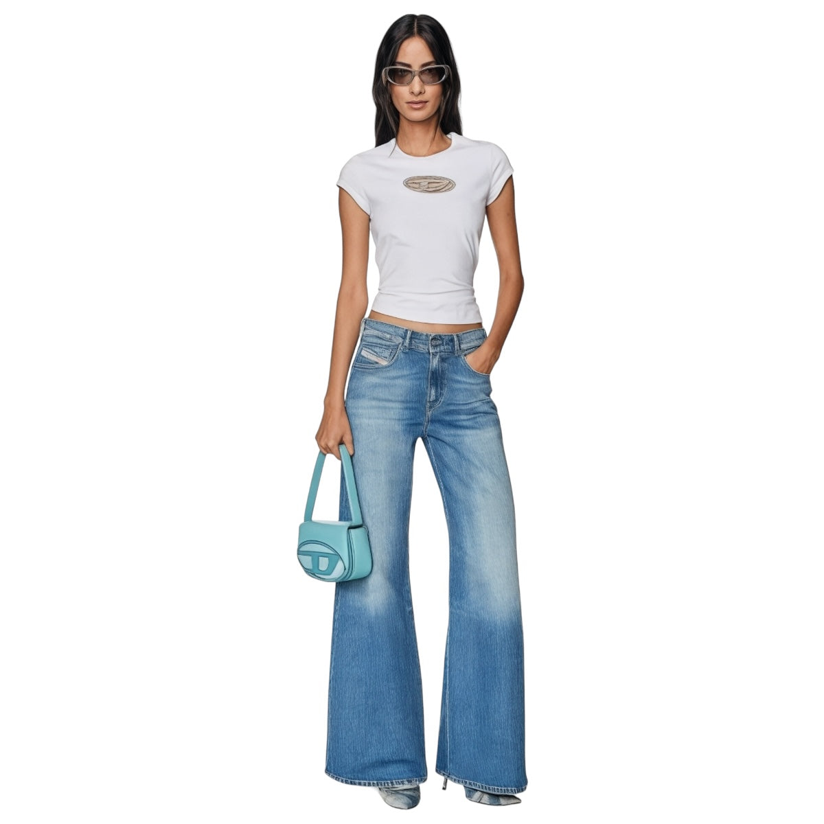 Bolsa Diesel Bandolera DR1 Azul