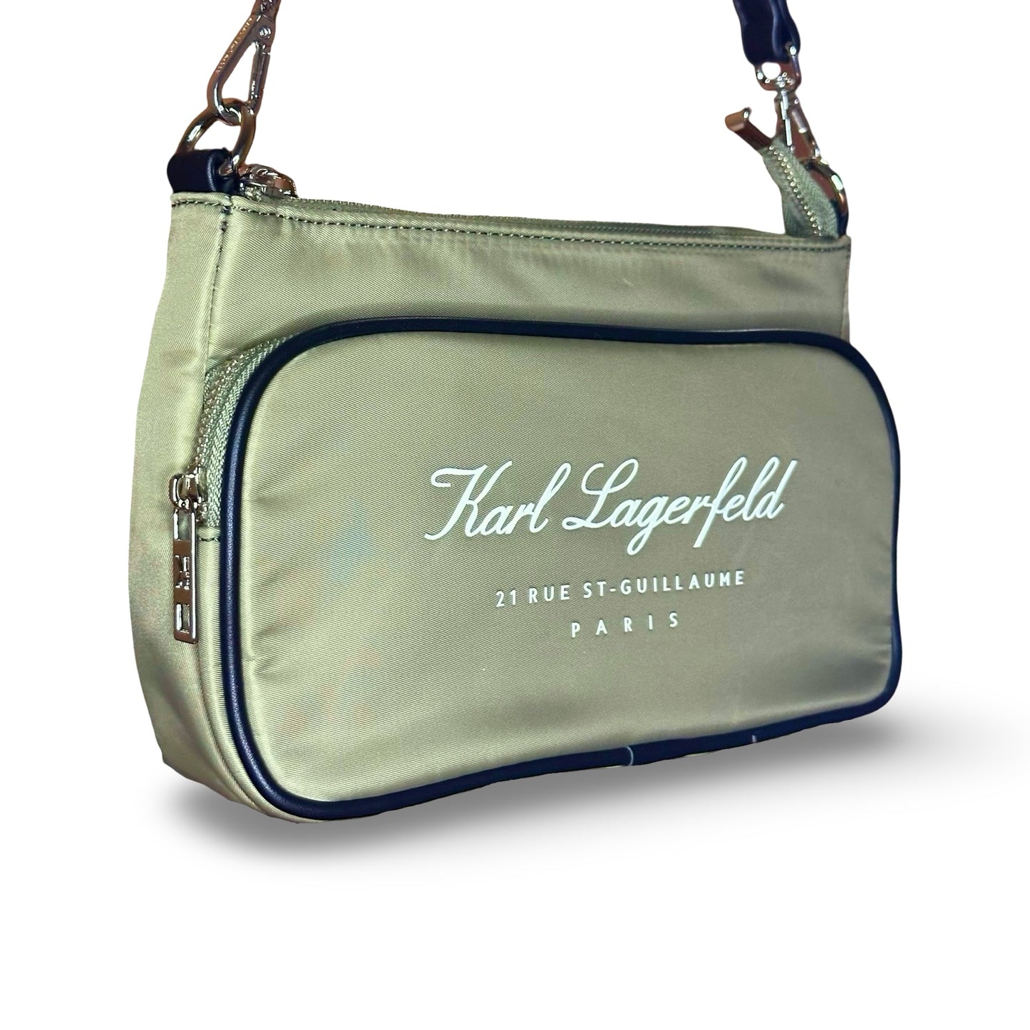 Bolsa Karl Lagerfeld De Hombro Beige Crossbody
