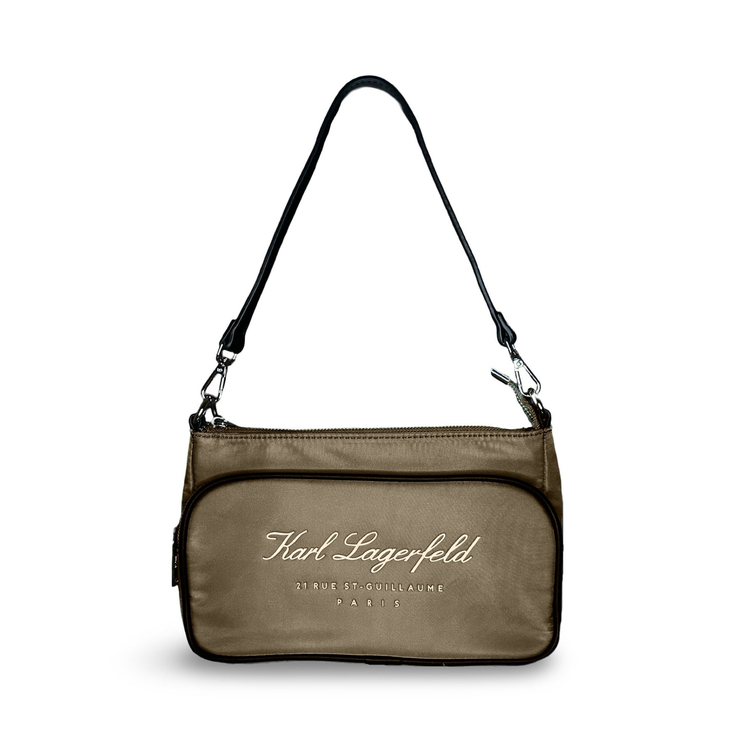 Bolsa Karl Lagerfeld De Hombro Beige Crossbody